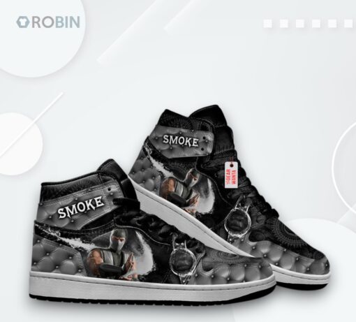 Mortal Kombat Jordan 1 High – Smoke Custom Sneakers
