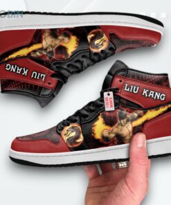 Mortal Kombat Liu Kang Jordan 1 High – Custom Sneakers Mortal Kombat Liu Kang Jordan 1 High – Custom Sneakers