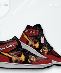 Mortal Kombat Liu Kang Jordan 1 High – Custom Sneakers Mortal Kombat Liu Kang Jordan 1 High – Custom Sneakers