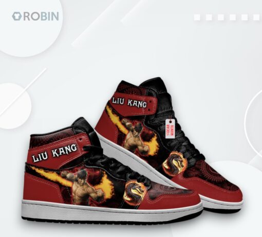 Mortal Kombat Liu Kang Jordan 1 High – Custom Sneakers