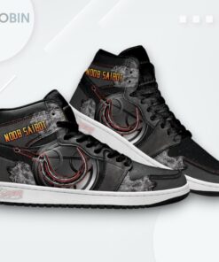 Mortal Kombat Noob Saibot Jordan 1 High Sneakers Mortal Kombat Noob Saibot Jordan 1 High Sneakers
