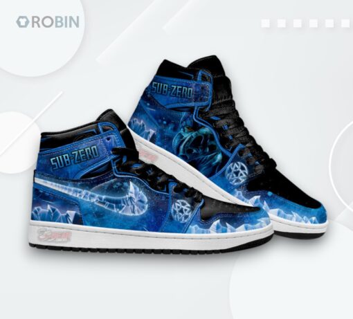 Mortal Kombat Sub Zero Ice Sneakers – Limited Edition Design