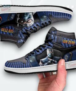 Mortal Kombat Sub Zero Sneakers – Limited Edition Design Mortal Kombat Sub Zero Sneakers – Limited Edition Design