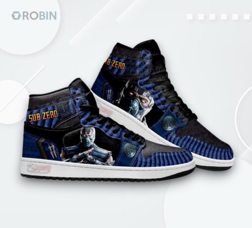 Mortal Kombat Sub Zero Sneakers – Limited Edition Design