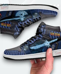 Mortal Kombat Sub Zero Sneakers – Weapon Design Mortal Kombat Sub Zero Sneakers – Weapon Design