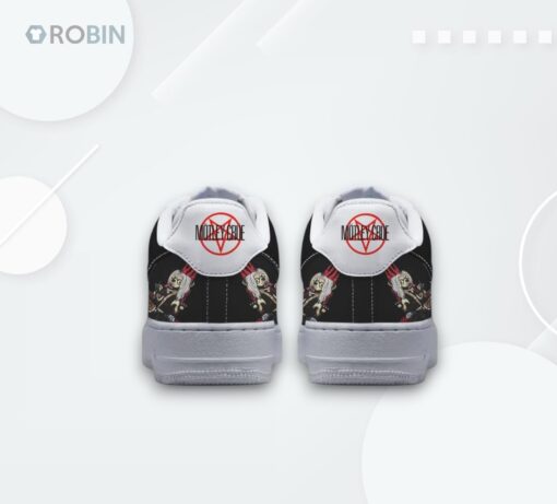 Motley Crue Dogs of War Air Force 1 Shoes   Unique Printed Design