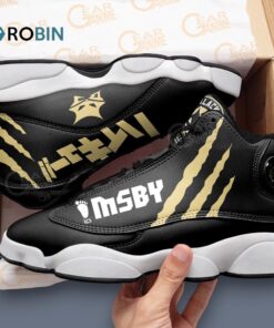 MSBY Printed Design Jordan 13 Sneakers – Stylish Basketball Shoes for Men