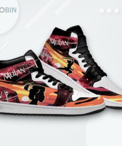 Mulan Silhouette Jordan 1 High – Custom Sneakers Mulan Silhouette Jordan 1 High – Custom Sneakers