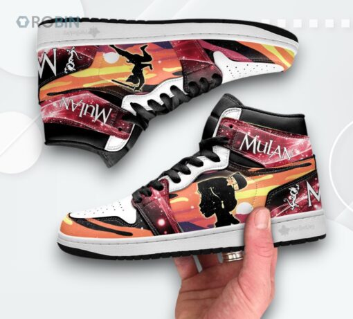 Mulan Silhouette Jordan 1 High – Custom Sneakers
