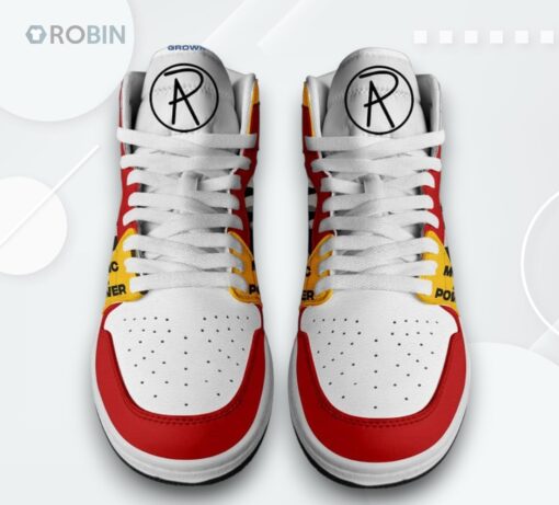 Music Is Power Air Jordan 1 Shoes by Paul King Artworks   Unique Printed Design