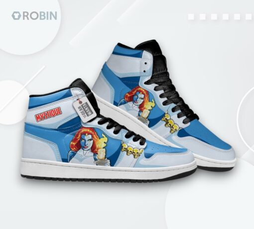 Mystique Jordan 1 High – Movie Theme Custom Sneakers