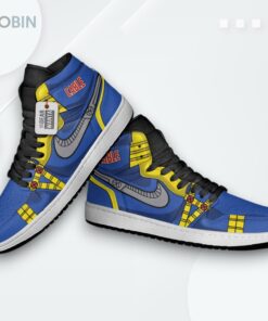 Nathan Summers Jordan 1 High – Custom Cable Sneakers Nathan Summers Jordan 1 High – Custom Cable Sneakers