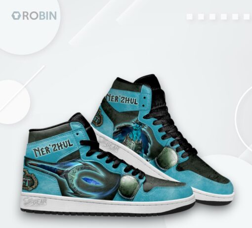 Ner’zhul WoW Jordan 1 High – Warcraft Sneakers