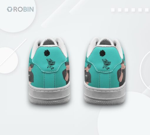 NF Band Hate Myself Leave Me Alone Air Force 1 Sneakers   Unique Fan Design