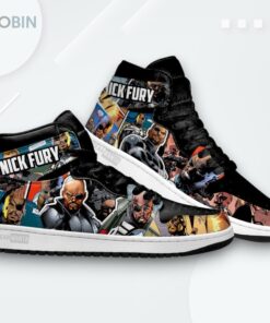 Nick Fury Avenger Jordan 1 High Sneakers