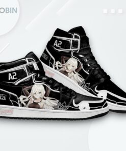 Nier Automata A2 Jordan 1 High Sneakers – YoRHa No.2 Type A Ver1.1a