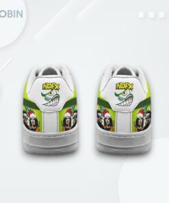 NOFX Merry Christmas Air Force 1 Shoes   Festive NOFXmas Design for the Holidays