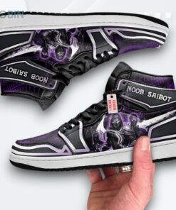 Noob Saibot Jordan 1 High – Mortal Kombat Custom Sneakers Noob Saibot Jordan 1 High – Mortal Kombat Custom Sneakers