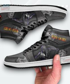 Noob Saibot Jordan 1 High – Mortal Kombat Sneakers Noob Saibot Jordan 1 High – Mortal Kombat Sneakers