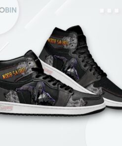 Noob Saibot Jordan 1 High – Mortal Kombat Sneakers Noob Saibot Jordan 1 High – Mortal Kombat Sneakers