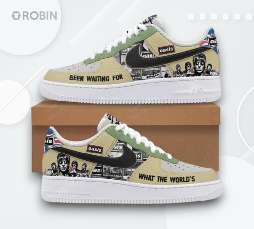 Oasis Air Force 1 Shoes   Unique Printed Design for Style and Comfort