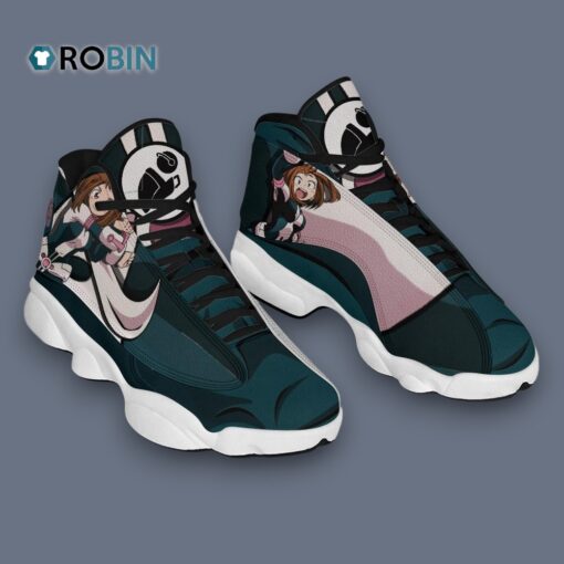 Ochako Uraraka Jordan 13 Sneakers – Anime Inspired Design for Fans