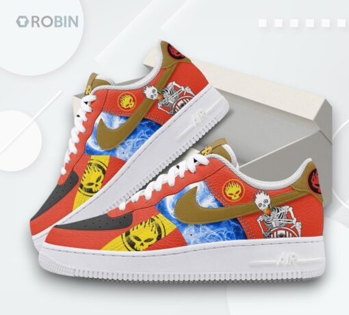 Offspring Don’t Waste Your Whole Life Air Force 1 Shoes   Unique Printed Design