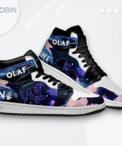 Olaf Silhouette Custom Sneakers – Fan Art High Tops Olaf Silhouette Custom Sneakers – Fan Art High Tops