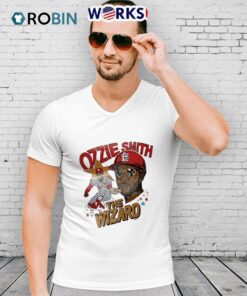 Ozzie Smith The Wizard Graphic Shirt
