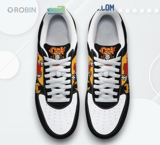 Ozzy Osbourne Rock & Roll Air Force 1 Shoes – Madman Hall of Fame Design