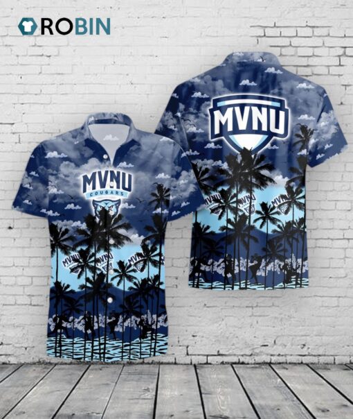 Palms Hawaiian Shirt –  Mount Vernon Nazarene Tropical Print
