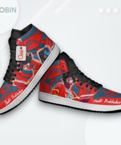 Pavitr Prabhakar Jordan 1 High – Spider Verse Custom Sneakers Pavitr Prabhakar Jordan 1 High – Spider Verse Custom Sneakers