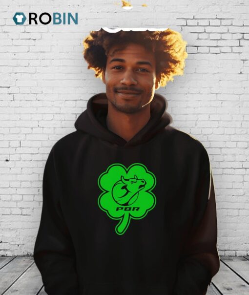 Pbr Bull Head Clover Shirt