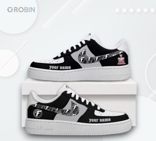 Personalized Air Force 1 Shoes   Fargo Force Champions Clark Cup Design