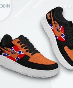 Personalized Air Force 1 Shoes with Dukes of Hazzard Car Racing Design