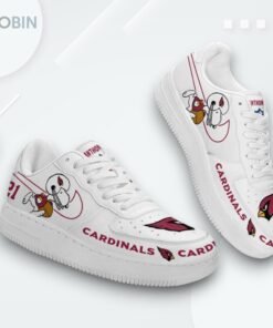 Personalized Arizona Cardinals Snoopy Air Force 1 Low Top Shoes