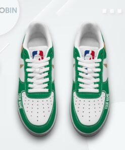 Personalized Boston Celtics Air Force 1 Shoes – Custom Basketball Design