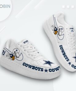 Personalized Dallas Cowboys Snoopy Air Force 1 Low Top Shoes   NFL Fan Gear Personalized Dallas Cowboys Snoopy Air Force 1 Low Top Shoes   NFL Fan Gear