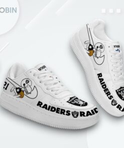 Personalized Las Vegas Raiders Snoopy Air Force 1 Low Top Shoes