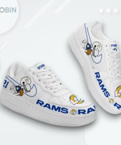 Personalized Los Angeles Rams Snoopy Air Force 1 Low Top Shoes Personalized Los Angeles Rams Snoopy Air Force 1 Low Top Shoes