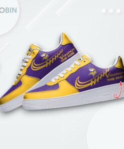 Personalized Minnesota Vikings Air Force 1 Sneakers   Custom Design Shoes Personalized Minnesota Vikings Air Force 1 Sneakers   Custom Design Shoes