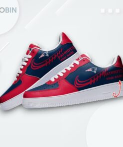 Personalized New England Patriots Air Force 1 Sneakers   Custom Team Design Personalized New England Patriots Air Force 1 Sneakers   Custom Team Design
