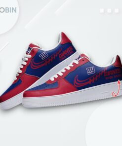 Personalized New York Giants Air Force 1 Sneakers   Custom Design Shoes Personalized New York Giants Air Force 1 Sneakers   Custom Design Shoes