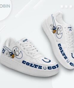 Personalized Snoopy Design Indianapolis Colts Air Force 1 Low Top Shoes