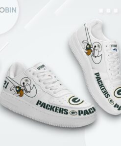 Personalized Snoopy Green Bay Packers Air Force 1 Low Top Shoes