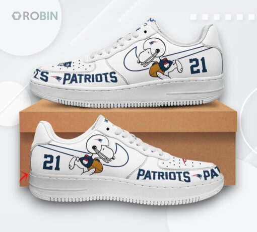 Personalized Snoopy New England Patriots Air Force 1 Low Top Shoes
