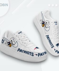 Personalized Snoopy New England Patriots Air Force 1 Low Top Shoes