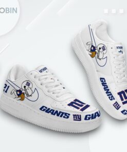 Personalized Snoopy NY Giants Air Force 1 Low Top Shoes   Unique Design