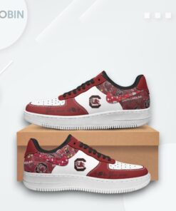 Personalized South Carolina Gamecocks Air Force 1 Shoes – Custom Design