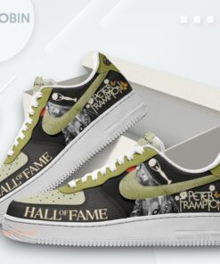 Peter Frampton Rock & Roll Hall of Fame Air Force 1 Shoes   Unique Design